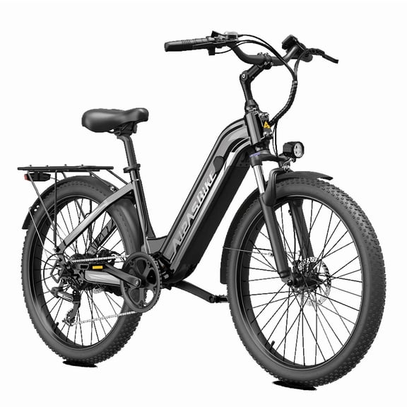 Aipas C1 Max 24" Electric Mountain Bike,500W Peak Motor, 48V 18Ah Removable Battery, 500LB Capacity, SGS UL 2849 Certification, Class 3