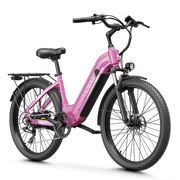 Aipas C1 Max 24" Electric Mountain Bike,500W Peak Motor, 48V 18Ah Removable Battery, 500LB Capacity, SGS UL 2849 Certification, Class 3