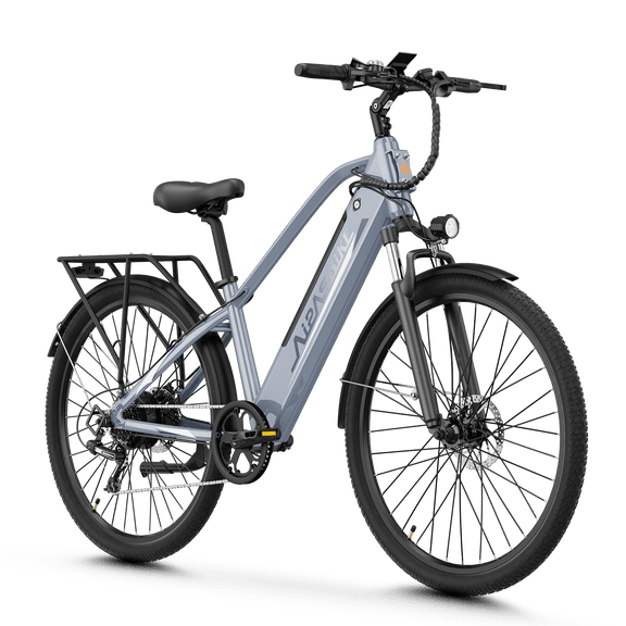 Aipas C2 Electric Mountain Bike for Adults, 500W Rated Motor, 62 Mile Range, 48V 12.8Ah, SGS UL 2849 Certification, Class 3