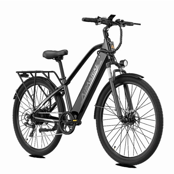 Aipas C2 Electric Mountain Bike for Adults, 500W Rated Motor, 62 Mile Range, 48V 12.8Ah, SGS UL 2849 Certification, Class 3