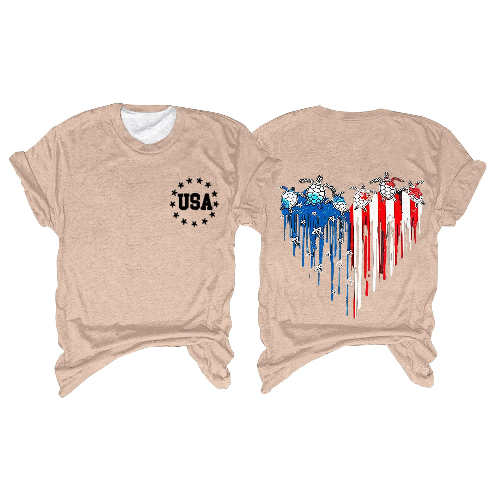 Aipengry Womens Designer Shirts Polyester Tshirts for Sublimation Women