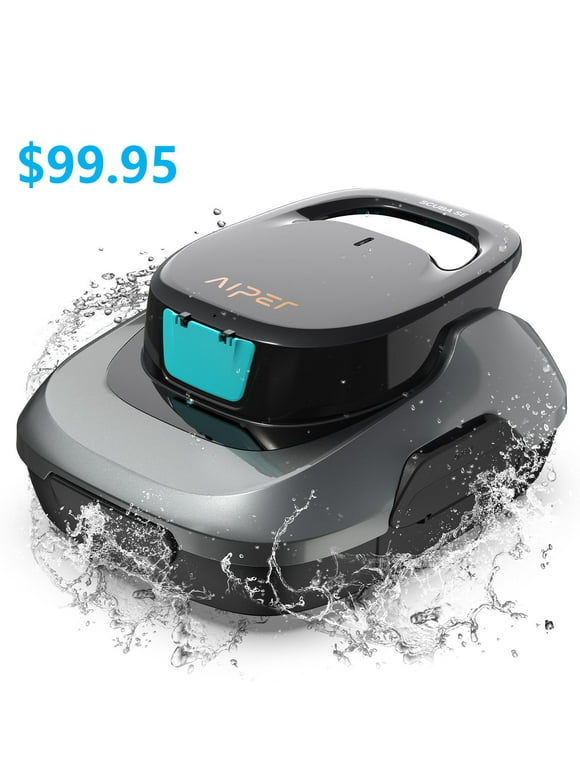Aiper Scuba SE Cordless Pool Vacuum Robotic Cleaner for Flat Above Ground Pools