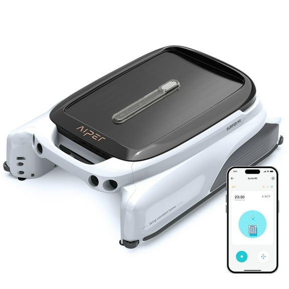 Aiper Surfer M1 Automatic Pool Skimmer Robotic Surface Cleaner with App Control & Solar Powered