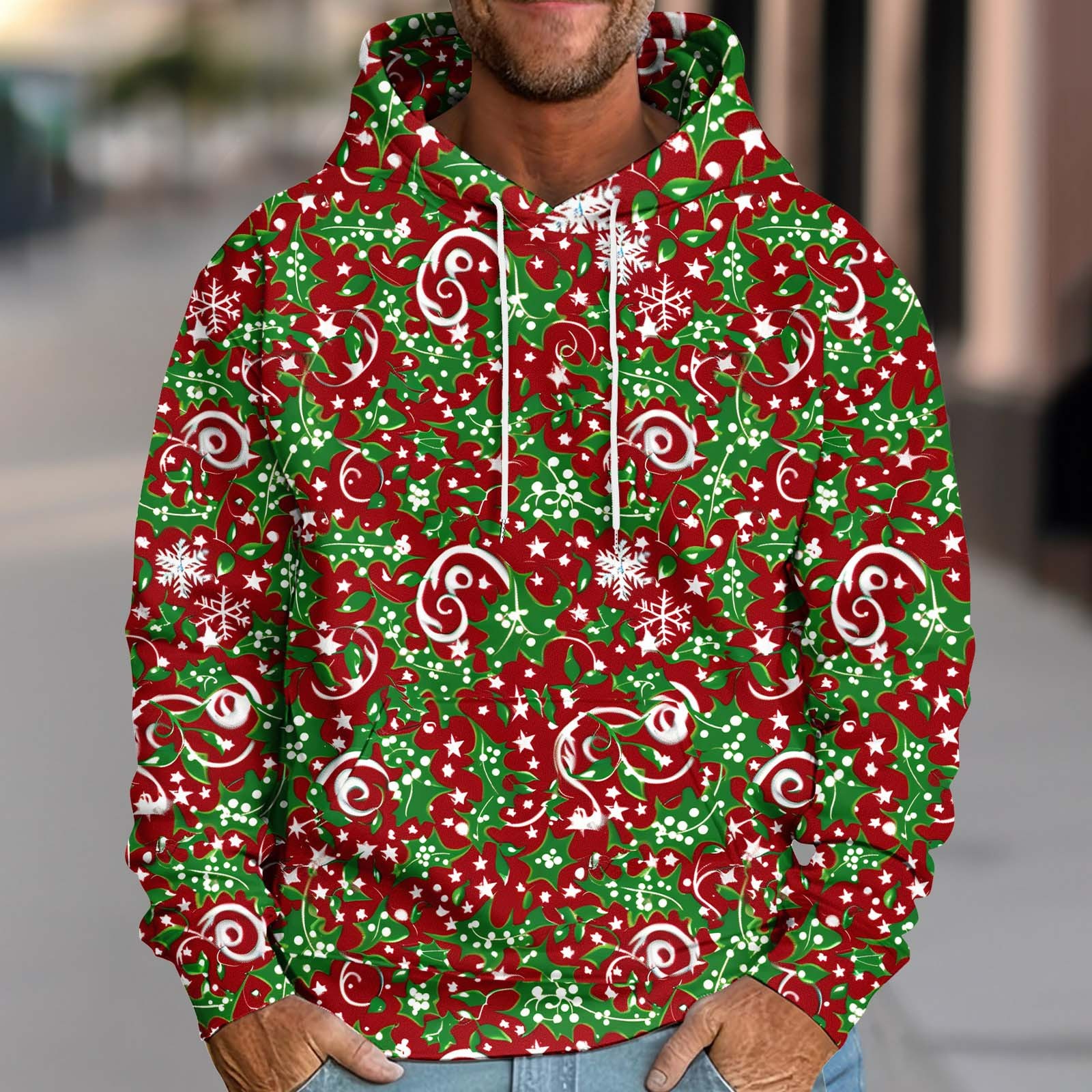 Aipewai 2024 Savings Men's Clothes Clearances Round Neck Sports Fashion