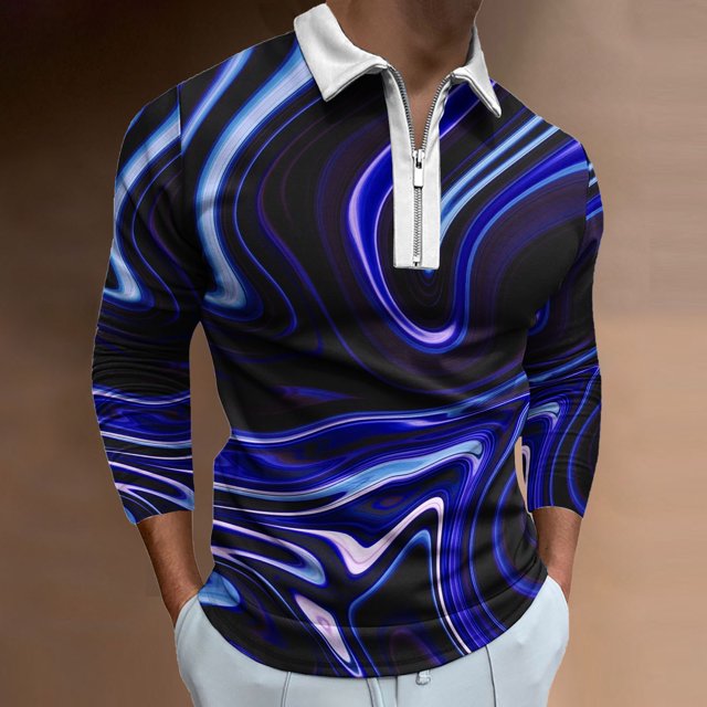 Aipewai Deals of Today Fashion Clearance Mens RoundNeck Long Sleeve