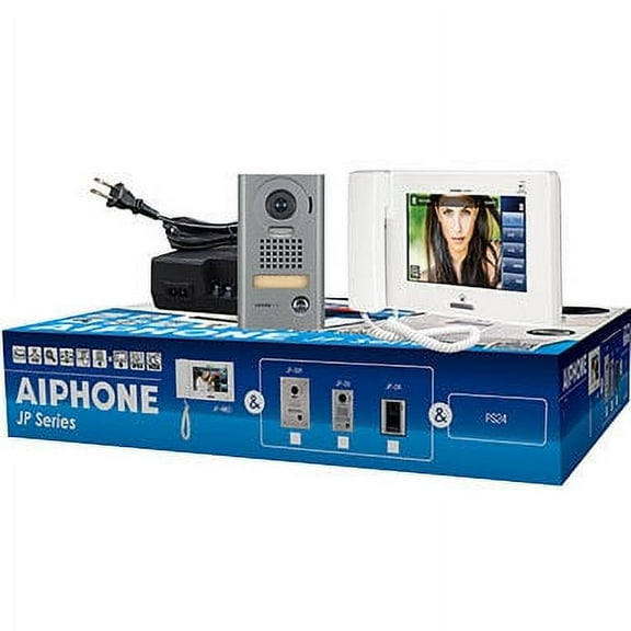 Aiphone JPS-4AEDV 7" Touchscreen Vandal Video Intercom Set (JP-DV, JP-4MED, PS-2420UL), JP Series
