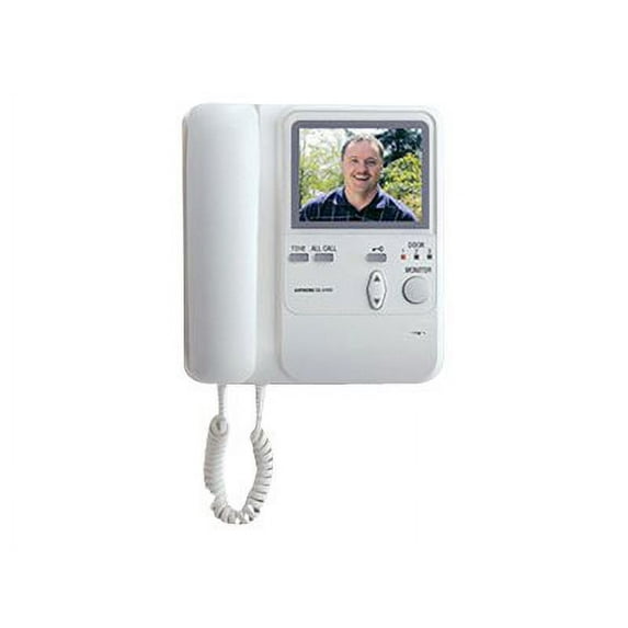 Aiphone KB-3HRD Audio/Video Sub-Master Station with Handset and Tilt Camera Control for KB Series Intercom System