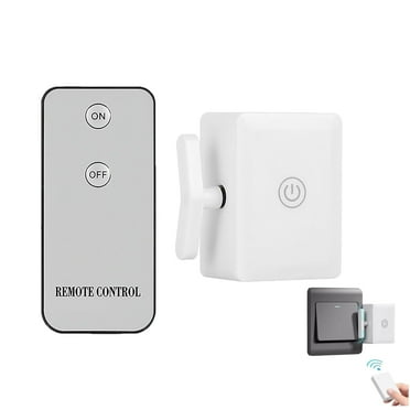 Aippl Turn Off The Lights Artifact, Automatic Light Switch, Smart Switch Button Pusher, Remote Light Switches Wireless, Smart Switch Button Pusher, Smart Light Switch (Color : 1PC-A)