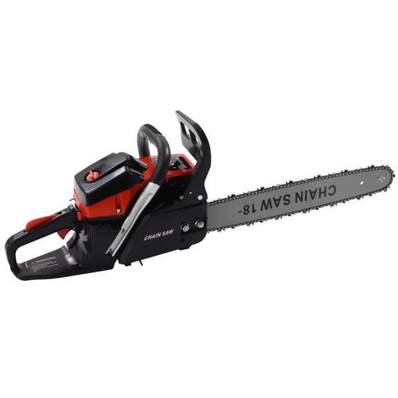 Aiqidi 18" Gas Chainsaw, 58CC 4.4HP 2 Stroke Gas Powered Chain Saw Handheld Cordless Gasoline Chain Saws Garden Tool Set for Wood Cutting Forest Felling Tree Pruning