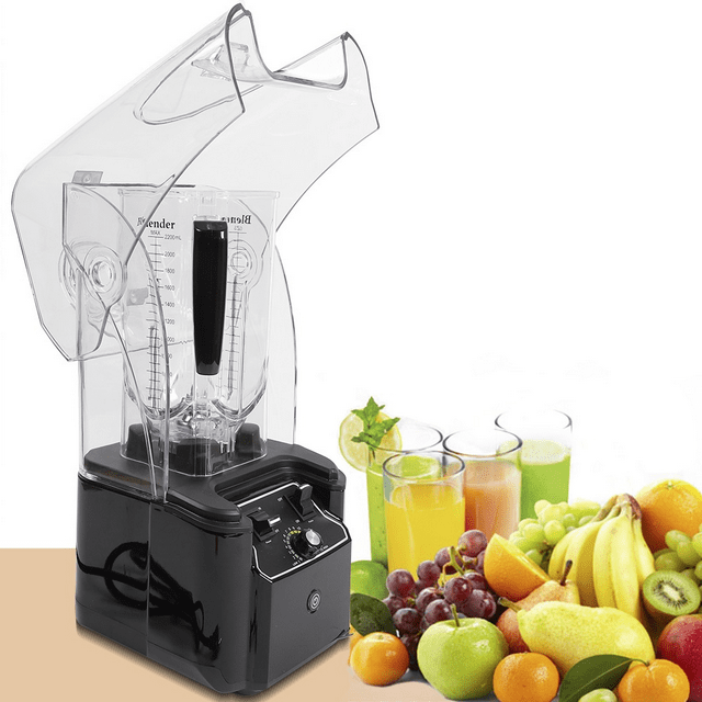 Aiqidi 2.2L Commercial Blender Fruit Juicer Smoothie Mixer Smart