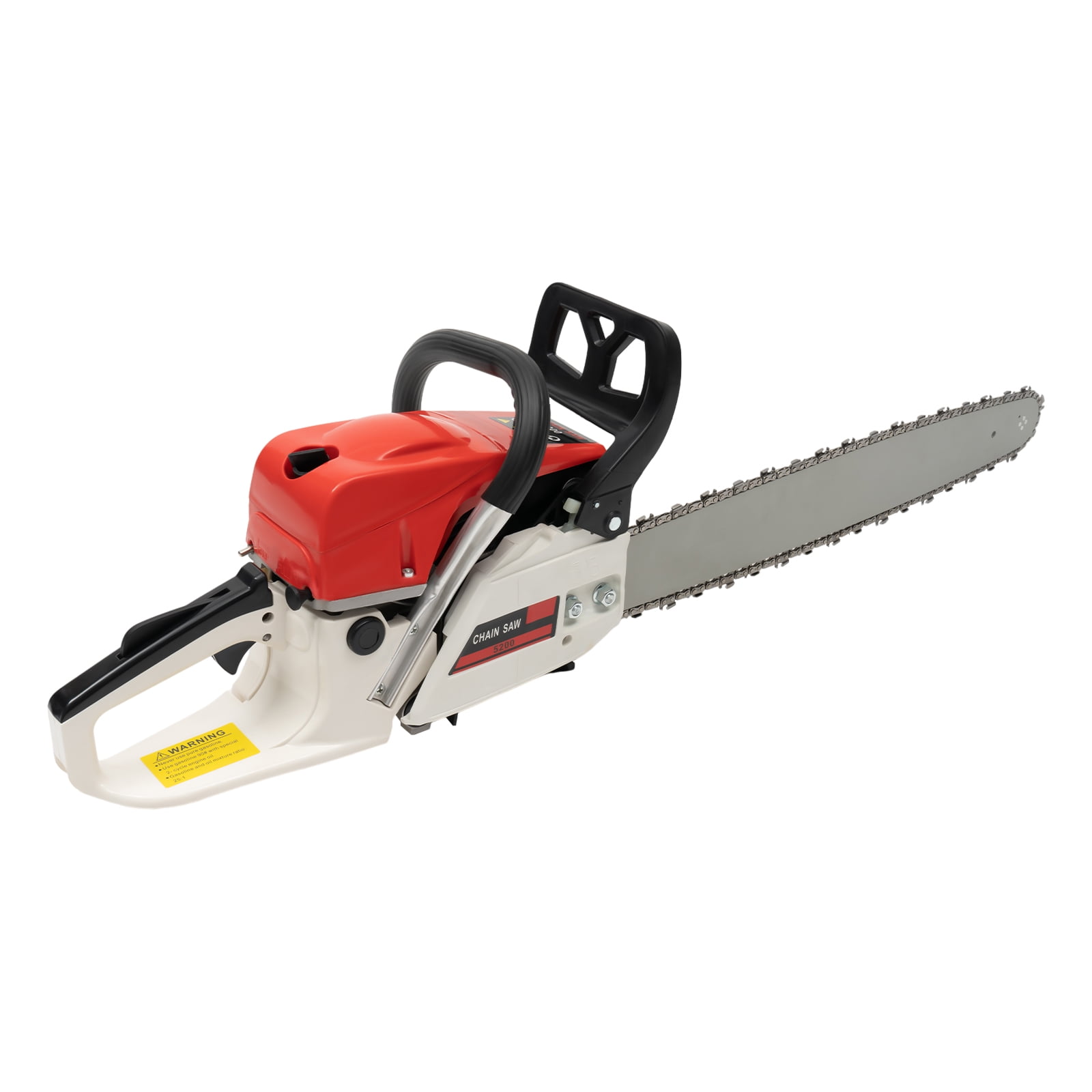 Aiqidi 22" Gas Chainsaw, 52CC 2 Stroke Gasoline Chainsaw Handheld Cordless Gas Powered Chain Saws Wood Cutting Sawing Tool 7500Rpm