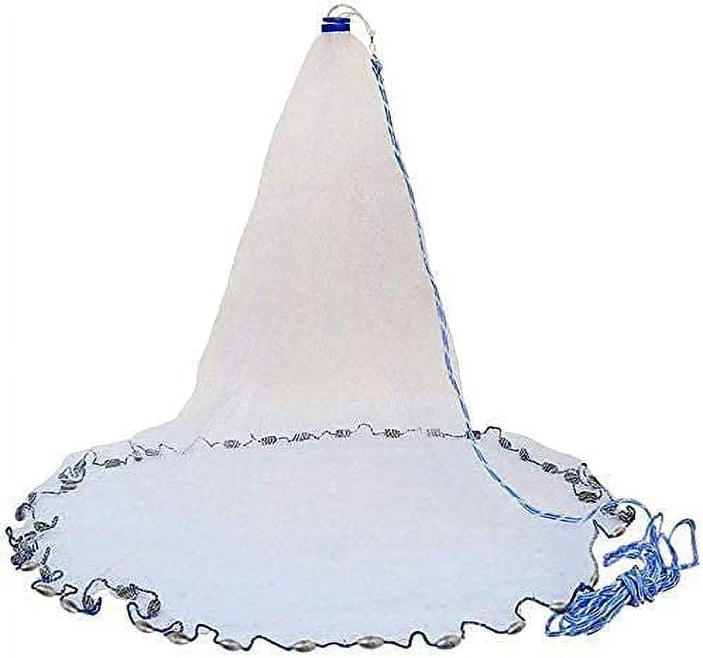 Aiqidi 3M hand thrown fishing net Nylon Cast Net Fishing Portable ...