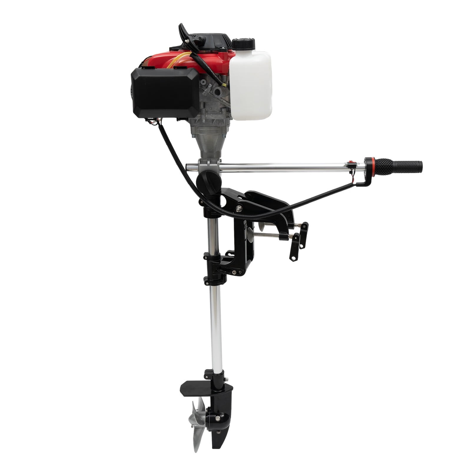 Aiqidi 4HP Outboard Motor, 4 Stroke, 53.2CC, 1.6KW, Fishing Boat Engine