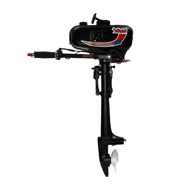 Aiqidi 52CC 2Stroke Outboard Motor, 1.45KW Cordless Gasoline Drive