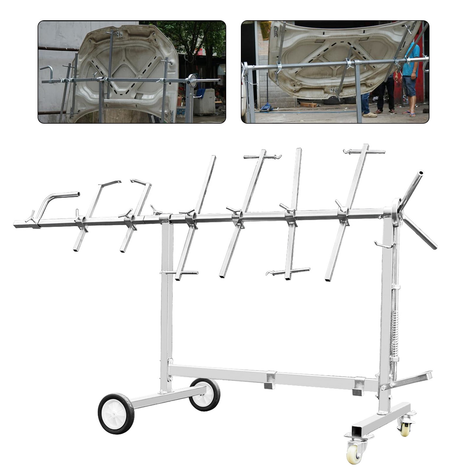 Aiqidi Auto Body Paint Stand 9 Locking Positions 90º Rotating Paint