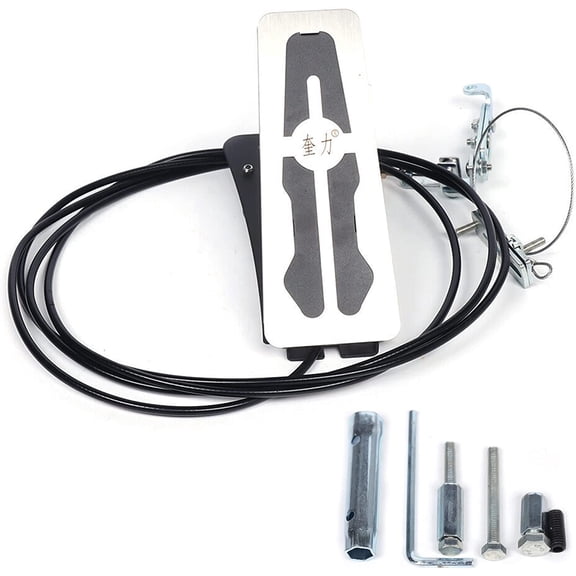 Aiqidi Car Auxiliary Brake Device Stainless steel Universal Dual Brakes for Kart Car