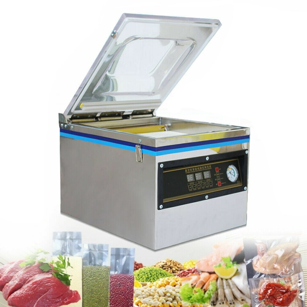 Aiqidi Commercial Vacuum Packing Sealing Machine Desktop Electric Automatic Digital Vacuum Food Storage Sealer Chamber 110V