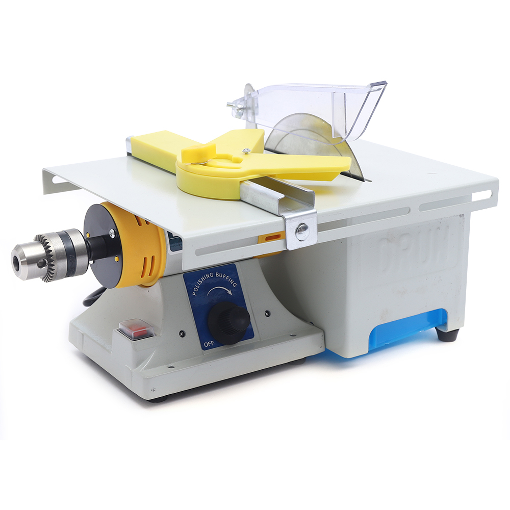 Aiqidi Gem Jewelry Rock Saw 110V Mini Metal Polishing Buffer Machine