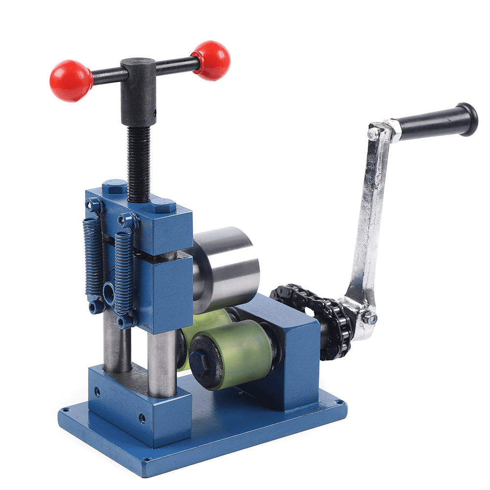 Aiqidi Hand Crank Ring Bracelet Bending Machine Multi-Function DIY Metal Earring Jewelry Bender Press Brake Forming Making Tools