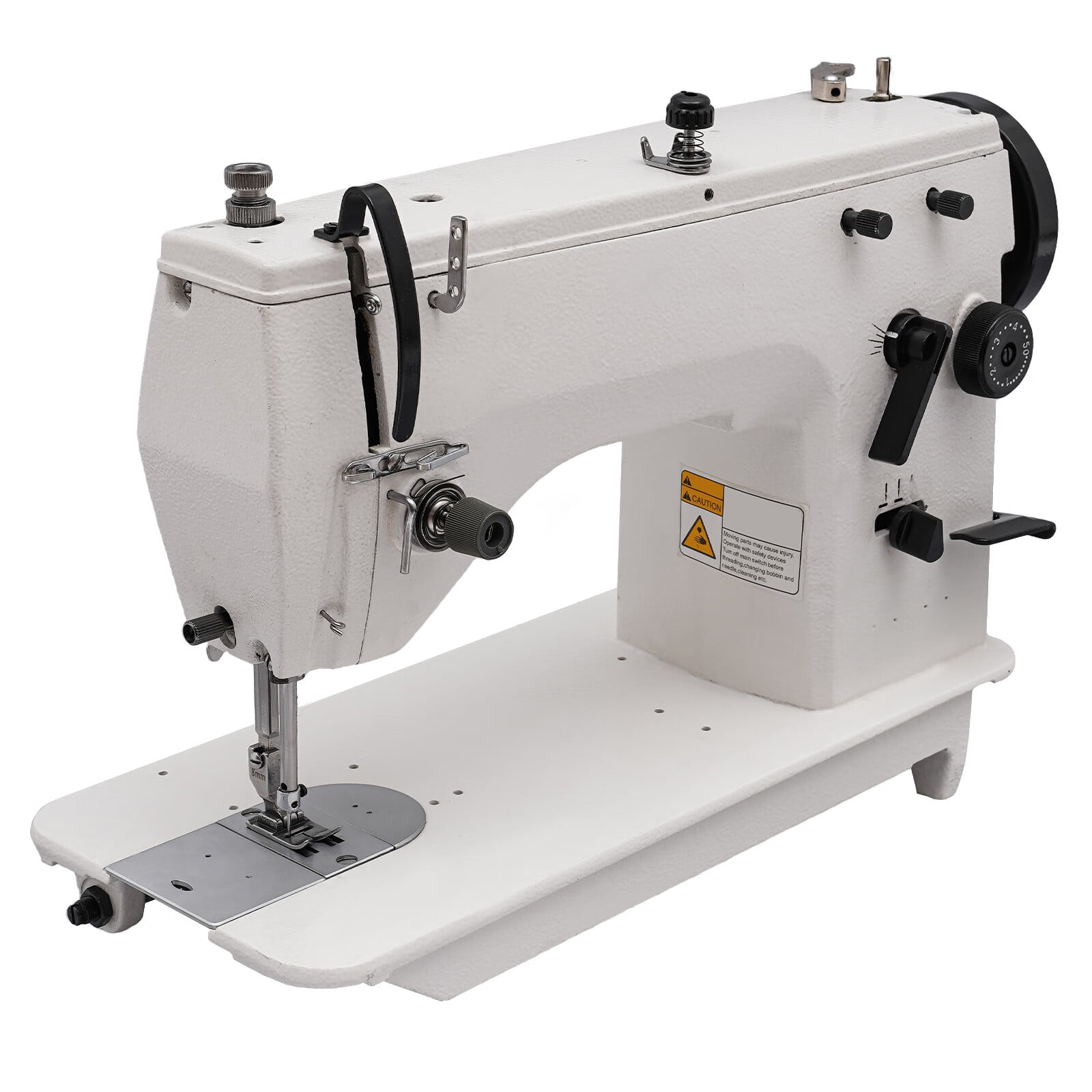Aiqidi Industrial Sewing Machine Heavy Duty Straight Stitch Zig Zag Sewing Machine Head Commercial Embroidery Machine Clothes Dressmaker 2000SPM