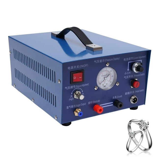 Aiqidi Jewelry Pulse Welding Machine Argon Arc Spot Welder 0.580A