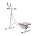 thumbnail image 1 of Aiqidi LED Foldable Ab Trainer Abdominal Workout Machine Rotatable Core Abdomen Shaper Waist Exercise Fitness Equipment, Pink, 1 of 12