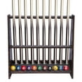 thumbnail image 1 of Aiqidi Pool Stick Holder Floor Stand for 10 Billiard Sticks Tool Table Accessories Cue Rack Organizer, 1 of 13