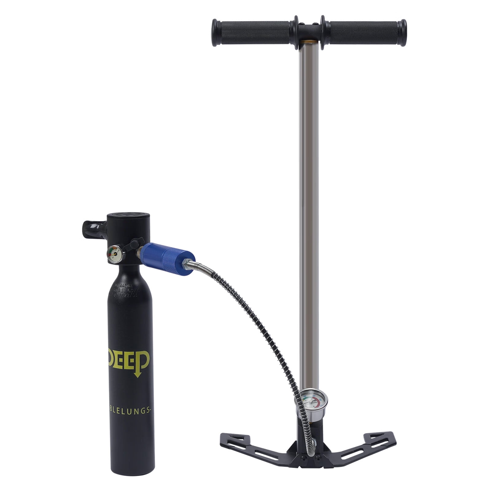 Aiqidi Portable Mini Diving Scuba Cylinder Kit, 0.5L Diving Air Tank