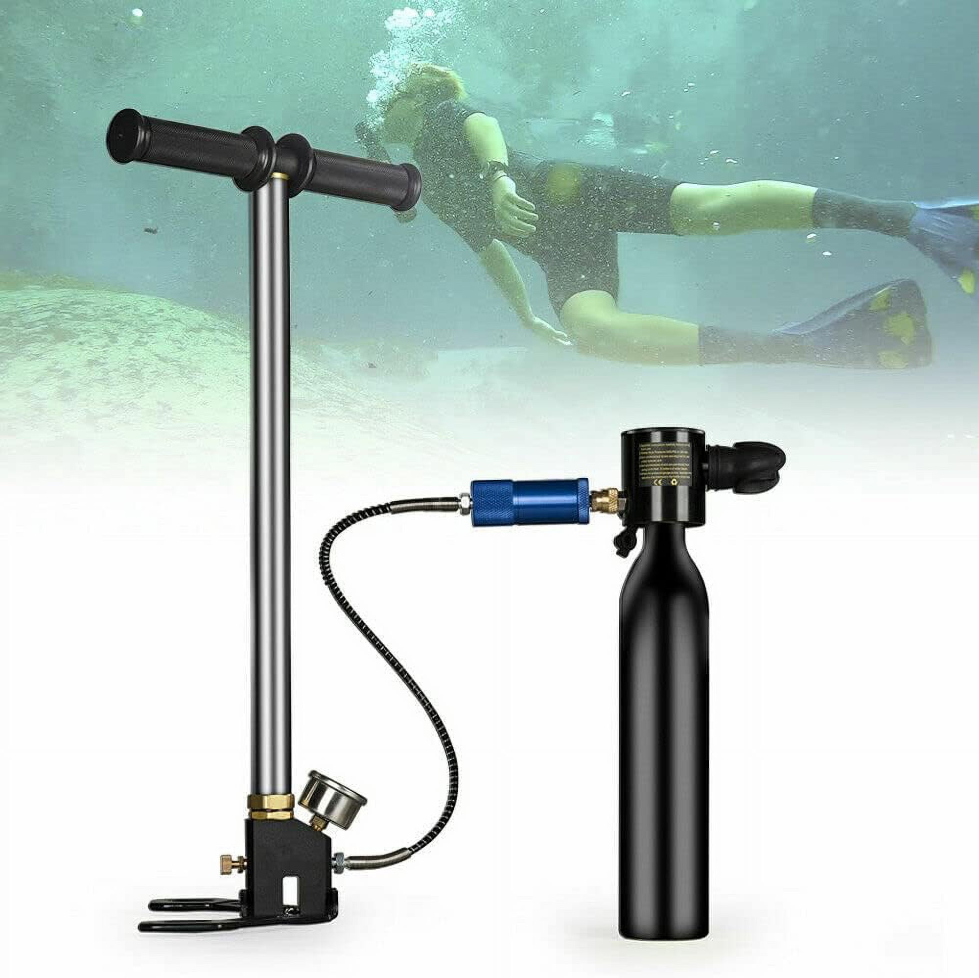 DEDEPU-Mini Scuba Diving Tank, Portable Lung for Under 1L Sizes, High  Capacity, Aluminum, 3000 psi - AliExpress