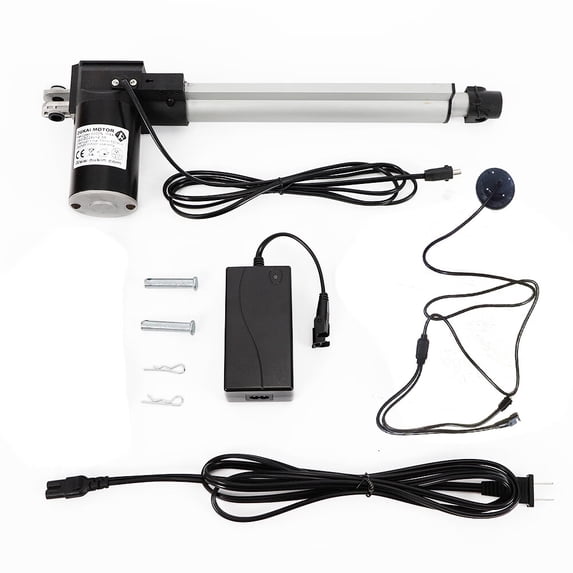 Aiqidi Power Recliner Motor Actuator Lift Linear Actuator Motor Chair Replacement Actuator Motor Kit DC 24V 250mm