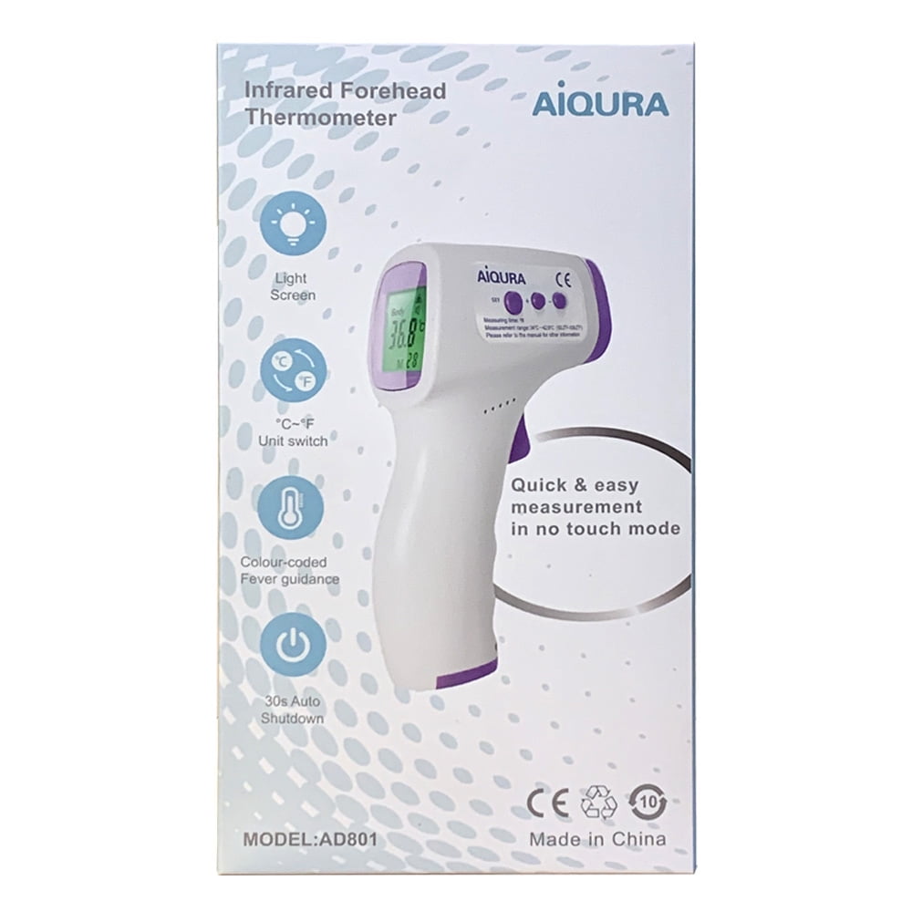 Aiqura Infrared Forehead Thermometer. - Walmart.com