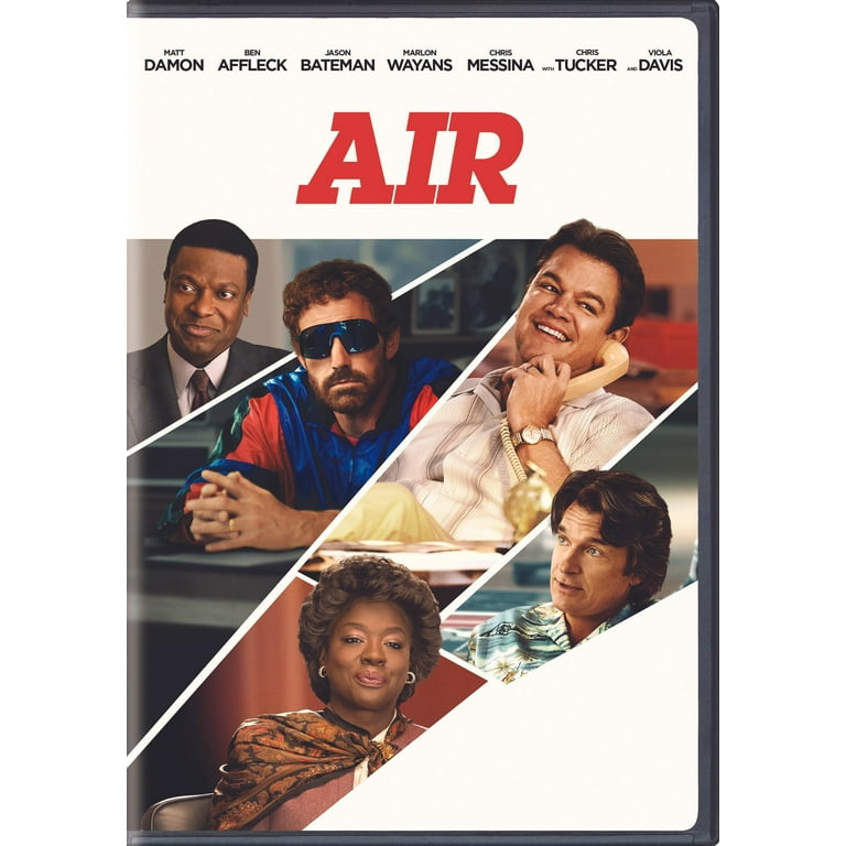 Warner Bros Air (2023) DVD - Matt Damon Stars in Michael