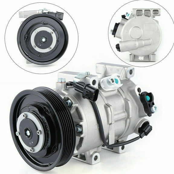 Air AC Compressor Replacement For Hyundai Accent 1.6L & KIA Rio 1.6L 2012-2016