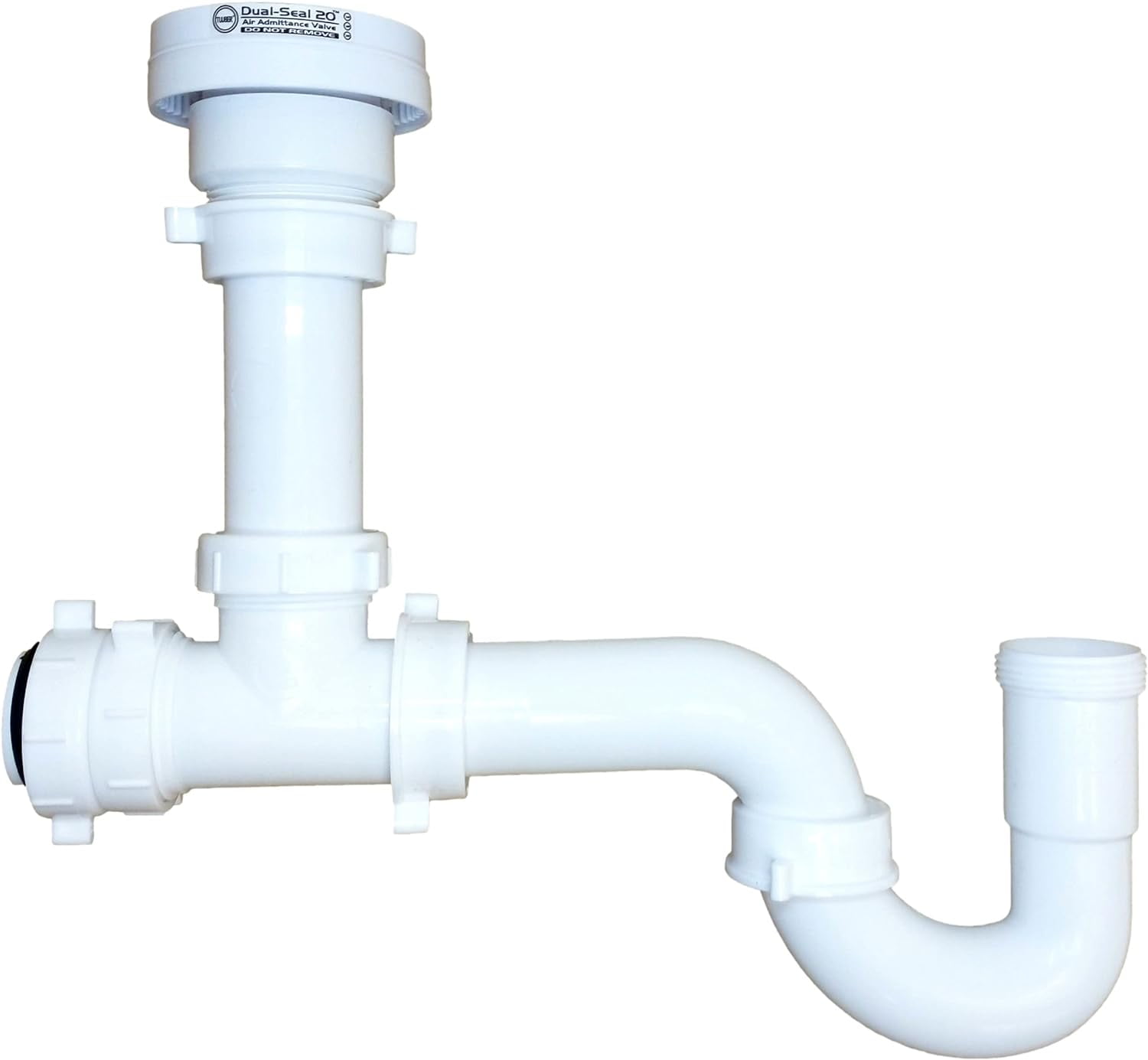 Air Admittance 11/2In With Sink Drain PTrap Kit