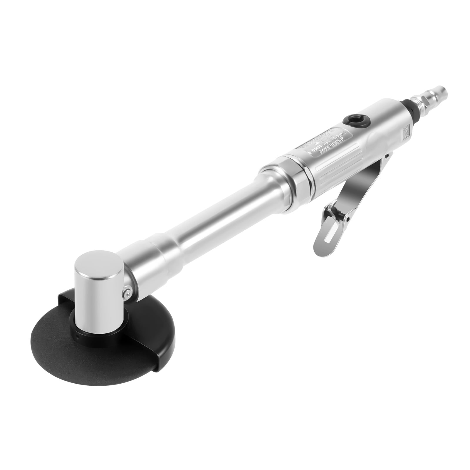 Air Angle Grinder with Long Handle, 1/4" Pneumatic Angle Grinder, 18000RPM Air Cutting Machine, Stepless Speed, Pneumatic Cut Off Tool for Automobile Repair, Hardware Processin