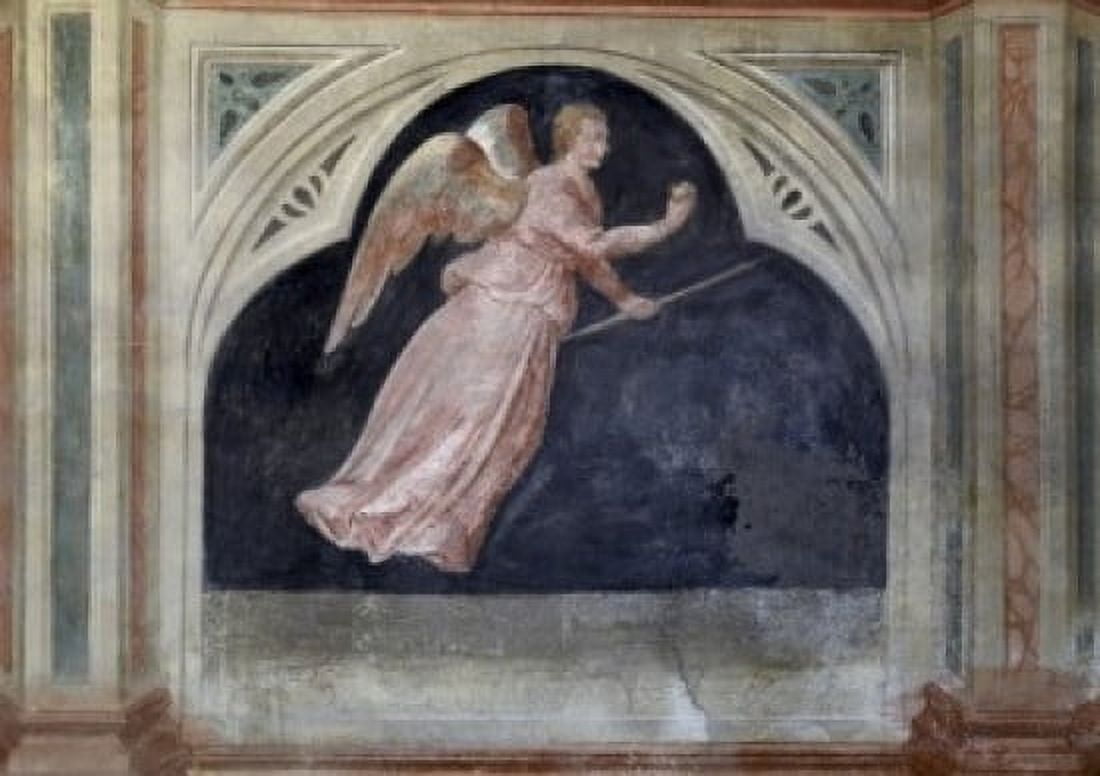 Air - Astrology Artist Unknown Fresco Palazzo della Ragione Padua Canvas Art - (24 x 36)