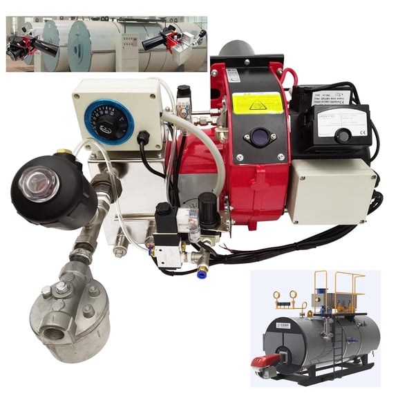 Air Atomizing Burner Machine Waste Engine Oil Diesel 1PH 220V 60HZ