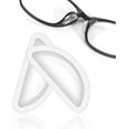 thumbnail image 1 of Air Bag Nosepads Adhesive Eyeglass Nose Pads Anti-Slip Nose Pads Comfortable Air Chamber Nose Pads 3.5 mm/ 0.14 inch Thickness for Full Frame Eyeglasses Sunglasses (20 Pairs White), 1 of 7