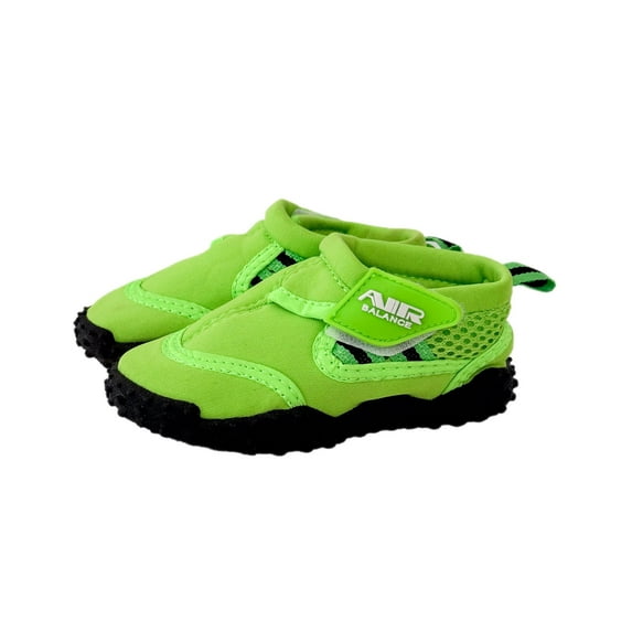 Air Balance Toddler Boy Shoes Water Shoe, Neon Green, 8 Toddler