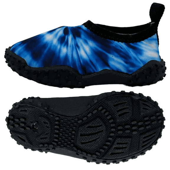 Air Balance Toddler Water Shoes - Aqua Tye Dye, Quick Dry, Lightweight, Anti-Slip Sole