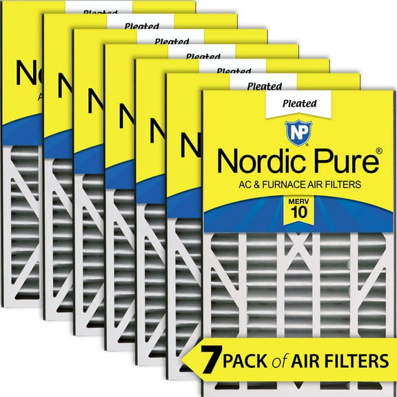 Air Bear Cub 16x25x3 Replacement 255649-101 MERV 10 Air Filters 7 Pack
