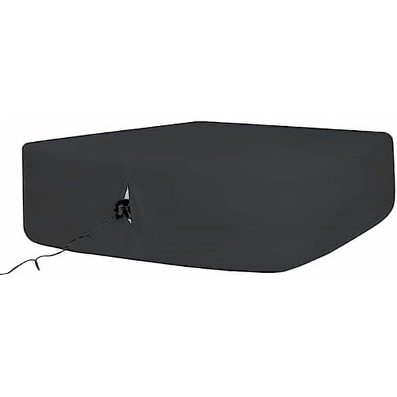 Air Bed Sheets for Mattress Cover Removable Bed and Elastic Band Super Soft and Breathable & Deep up to 21" Black King