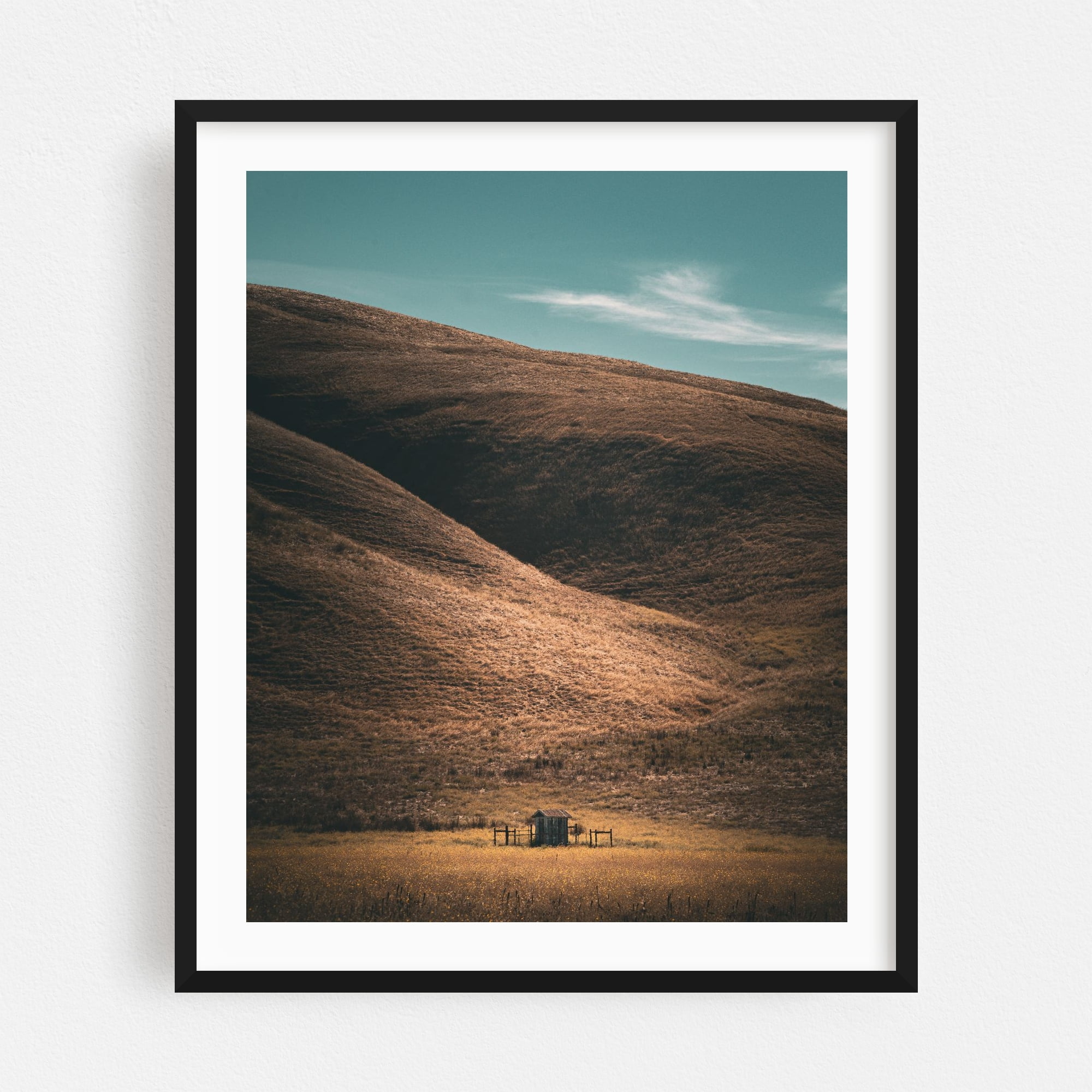 Framed Photo Rural Area Air Bee En Bee - Petaluma California Photography Rural Landscape ...
