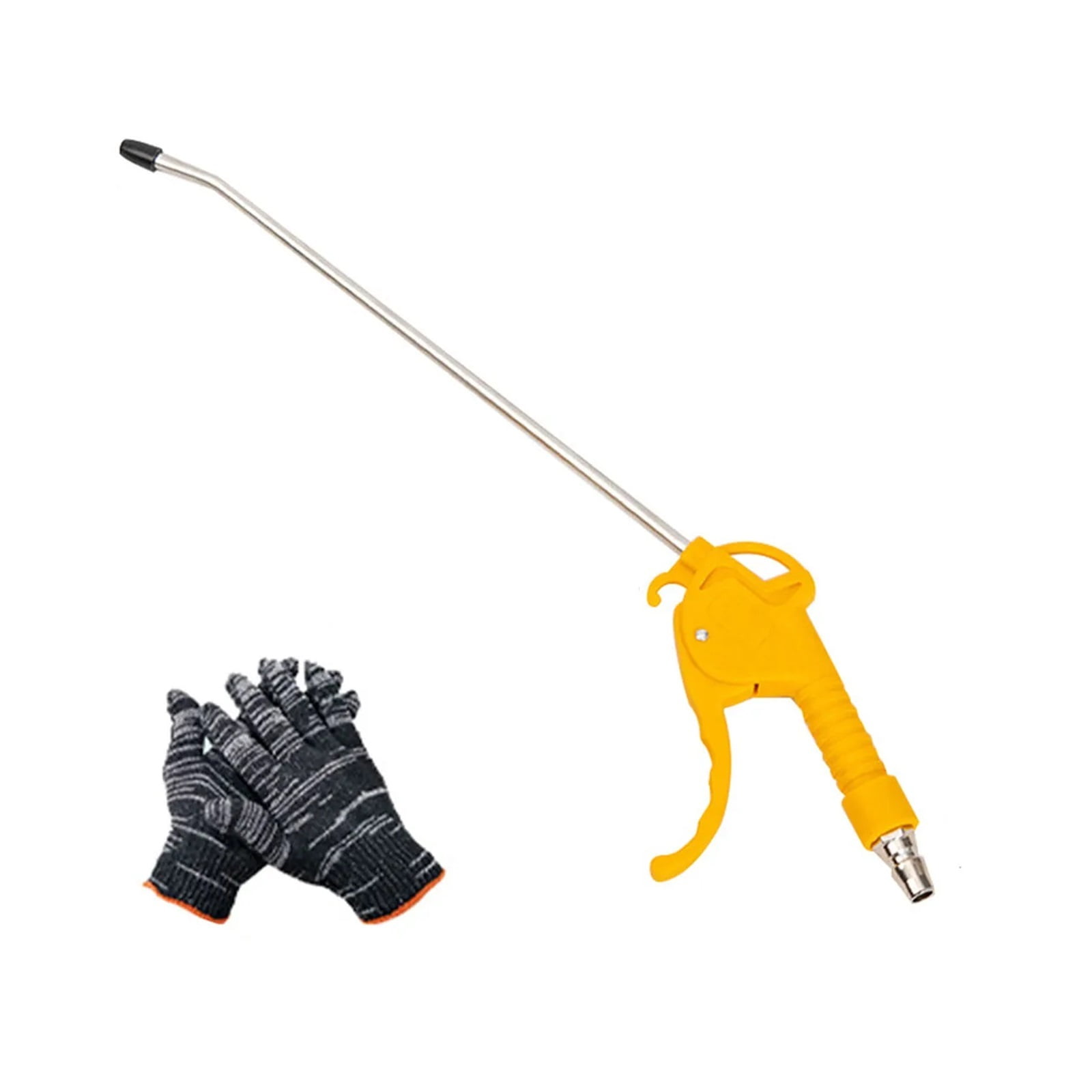 Air Blow Gun,High Flow Air Blower Gun For Compressor With Angled Bent Nozzle,Three Colors To Choose From,Long Style ,Flexible
