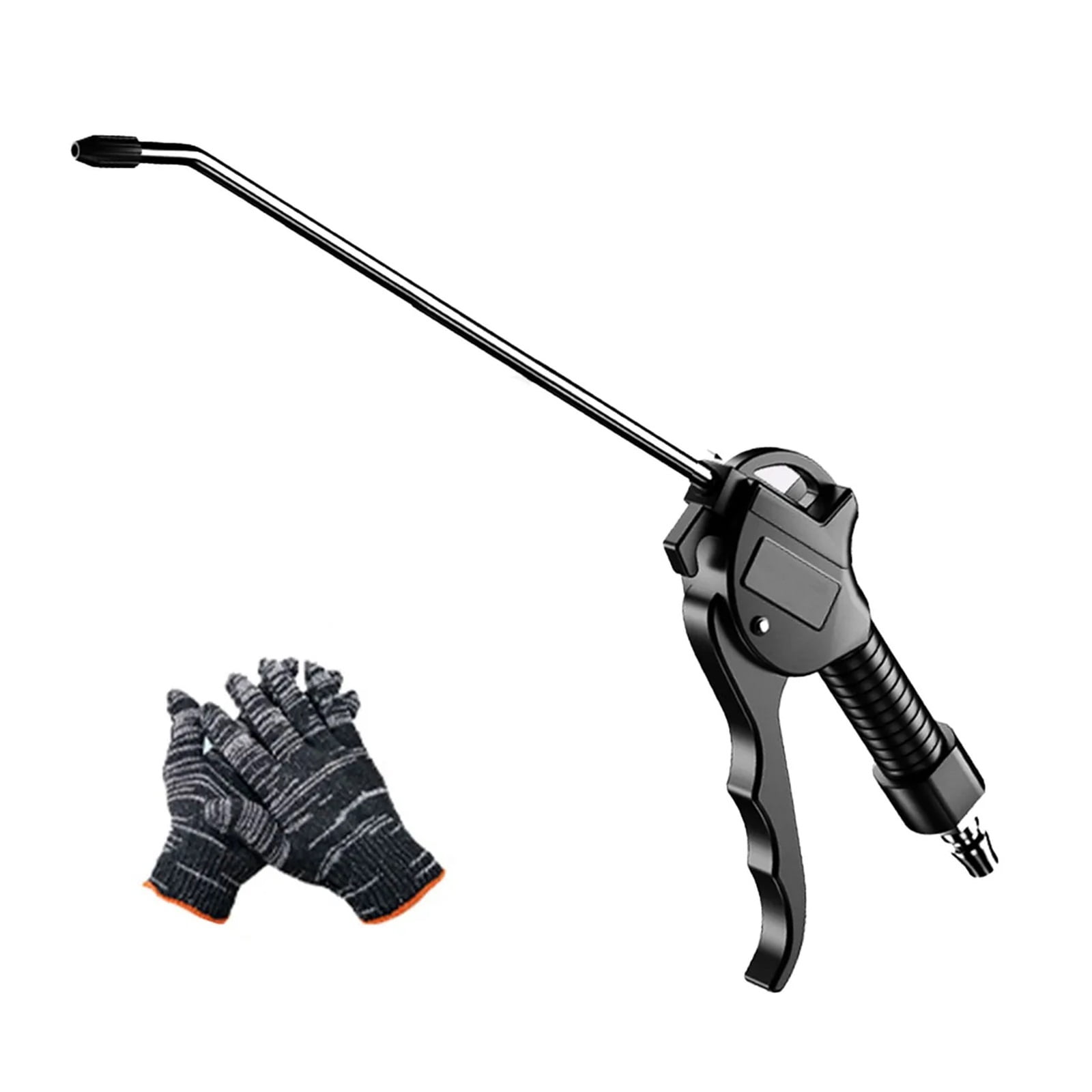 Air Blow Gun,High Flow Air Blower Gun For Compressor With Angled Bent Nozzle,Three Colors To Choose From,Long Style ,Flexible