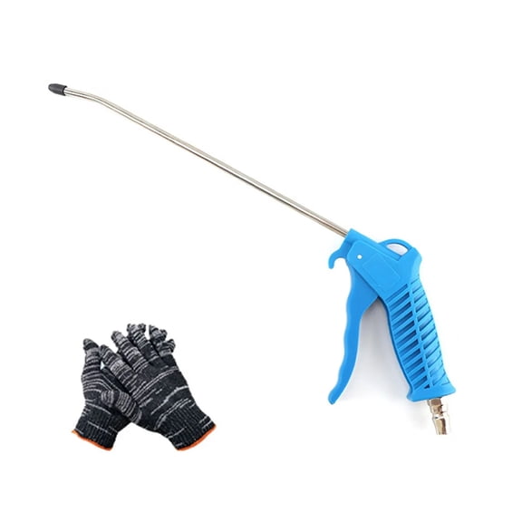 Air Blow Gun,High Flow Air Blower Gun For Compressor With Angled Bent Nozzle,Three Colors To Choose From,Long Style ,Flexible