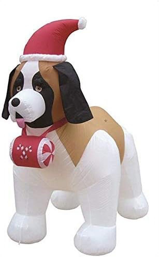 Saint Bernard Christmas Yard Decoration 