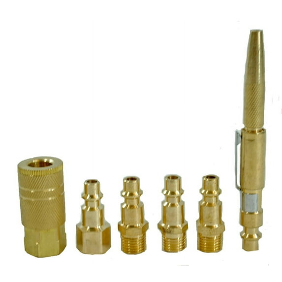 Air Brass Coupler Set with Adjustable Pocket Air Gun