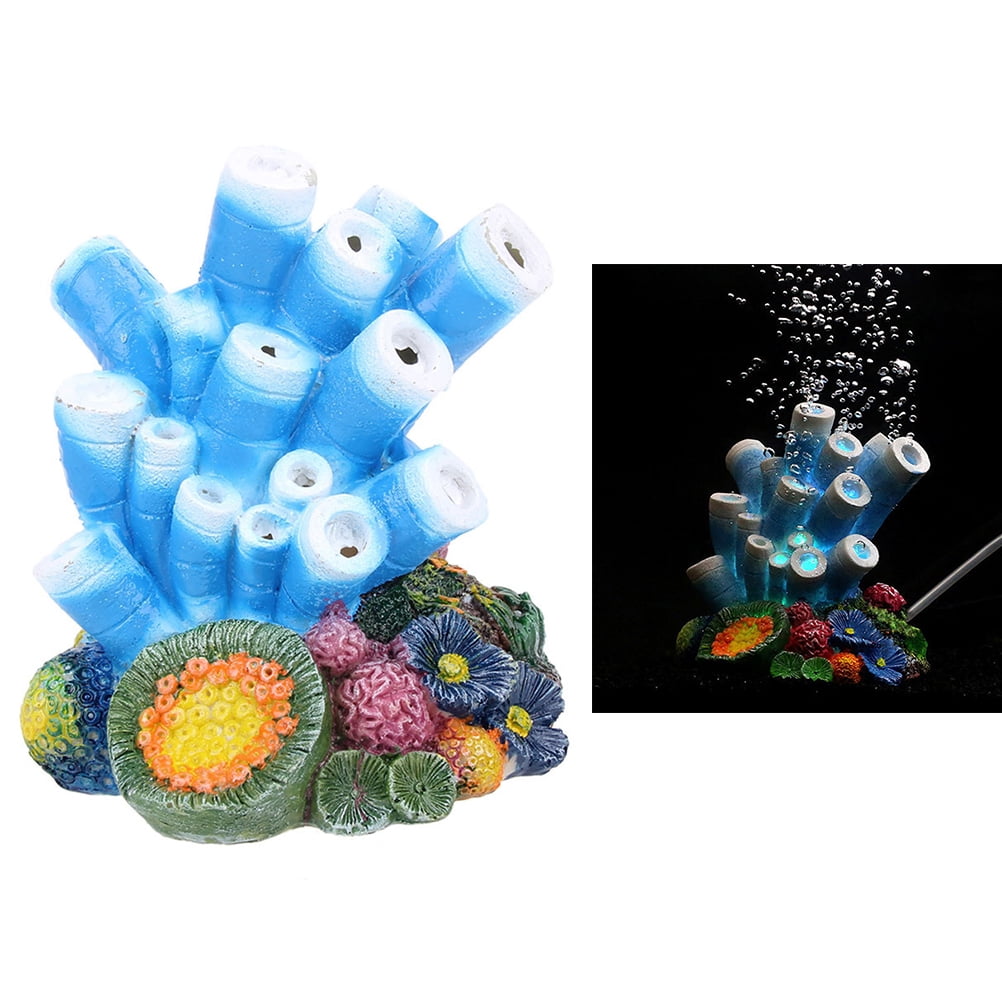 Air Bubble Stone Coral Decoative Aquarium Oxygen Pump Fish Tank