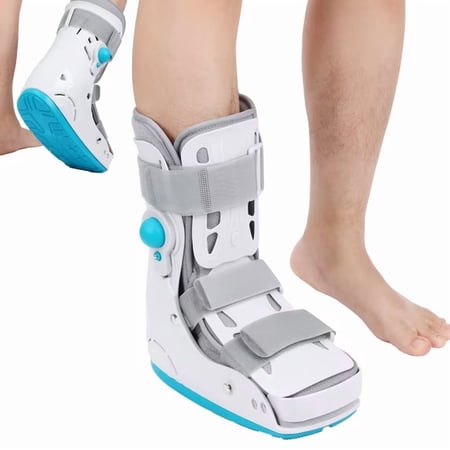 Air CAM walker boot Medical Inflatable Walking Boot, Orthopaedic Boot, Fracture Boot, Ultralight Walking Boot for Sprained Ankle, Stress Fracture, Broken Foot or Achilles Tendonitis (S)